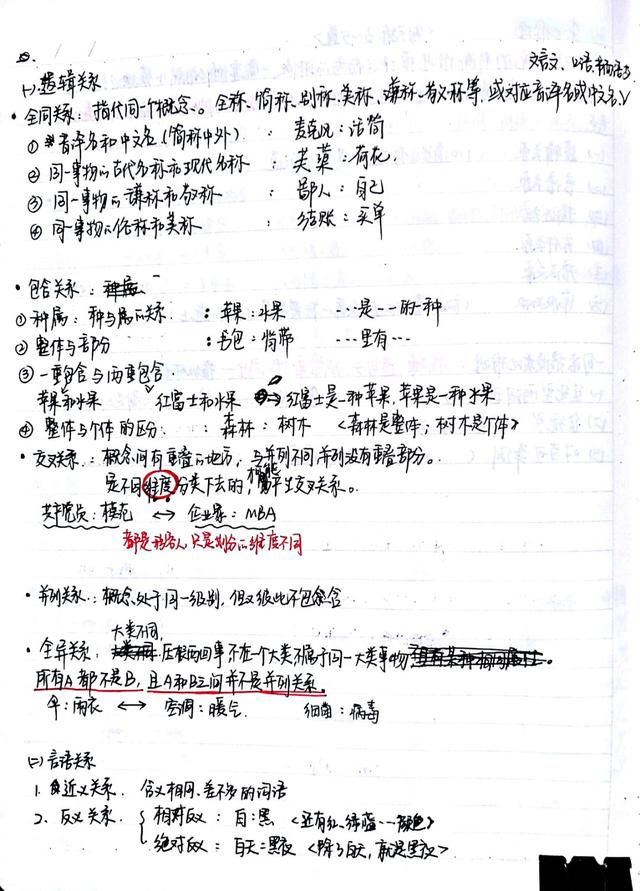2020國考省考公考筆記，分享上岸大神如何總結歸納