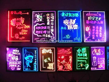 LED writing board with high quality and brightne